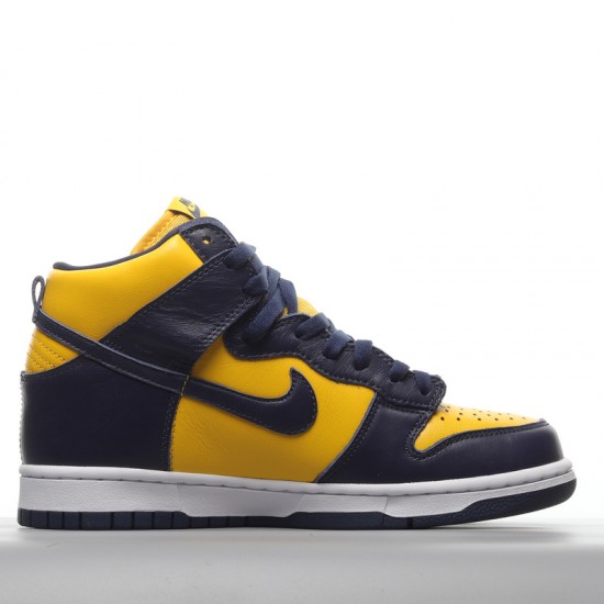 Nike SB Dunk High Pro Michigan CZ8149-700 Yellow Black