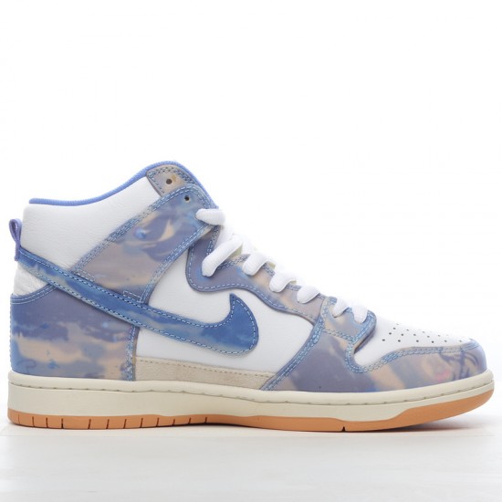 Nike SB Dunk High SB Carpet Company CV1677-100 Blue