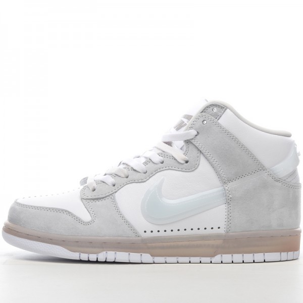 Nike SB Dunk High Slam Jam DA1639-100 Grey White 