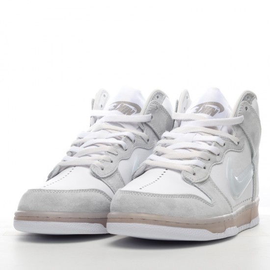 Nike SB Dunk High Slam Jam DA1639-100 Grey White