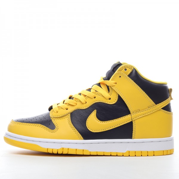 Nike SB Dunk High Varsity Maize CZ8149-002 Black Yellow 