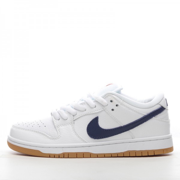 Nike Dunk SB Low Orange Label White Navy CZ2249-100 White 