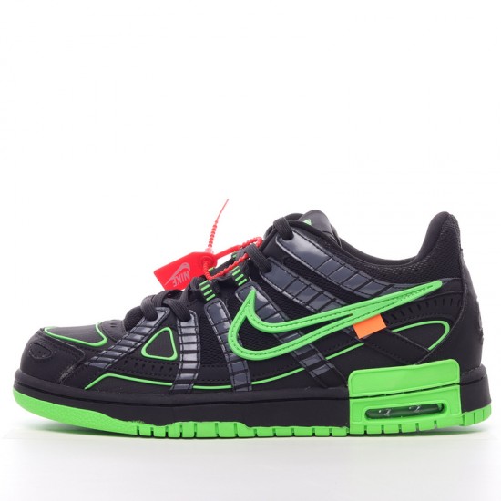 Nike Air Rubber Dunk Low Green Strike CU6015-001 Black Green