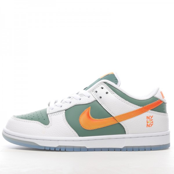 Nike Dunk Low NY vs NY DN2489-300 green white 