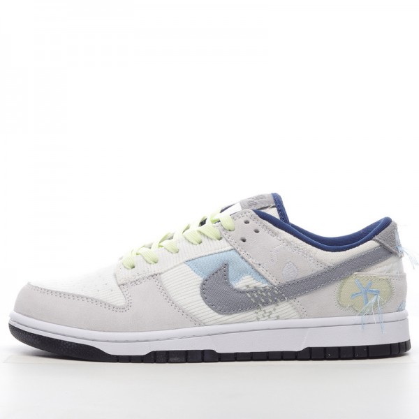 Nike Dunk Low Bright Side DQ5076-001 Gray Yellow 