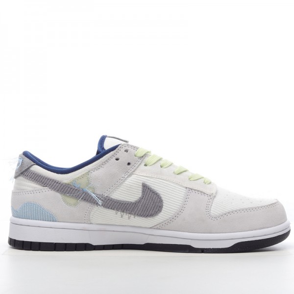 Nike Dunk Low Bright Side DQ5076-001 Gray Yellow 