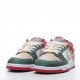 Nike Dunk SB Low Medium Grey DD1391-002 green red