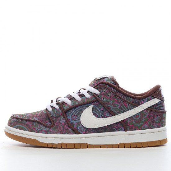 Nike Dunk SB Low Paisley Burgundy DH7534-200 Brown