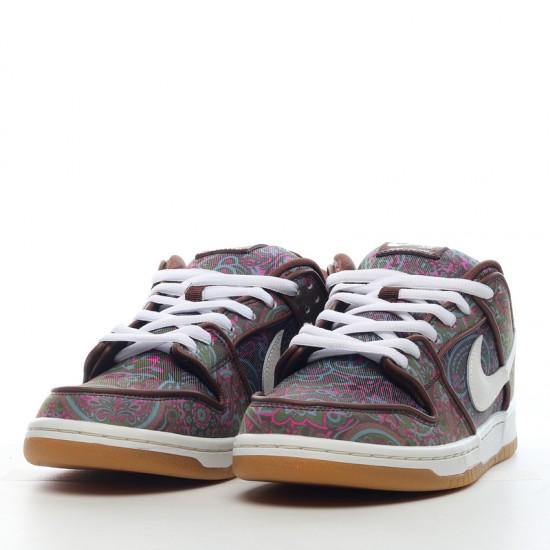 Nike Dunk SB Low Paisley Burgundy DH7534-200 Brown