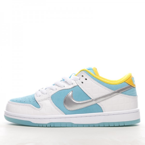 Nike SB Dunk Low Pro QS Lagoon pulse DH7687-400 Blue white 