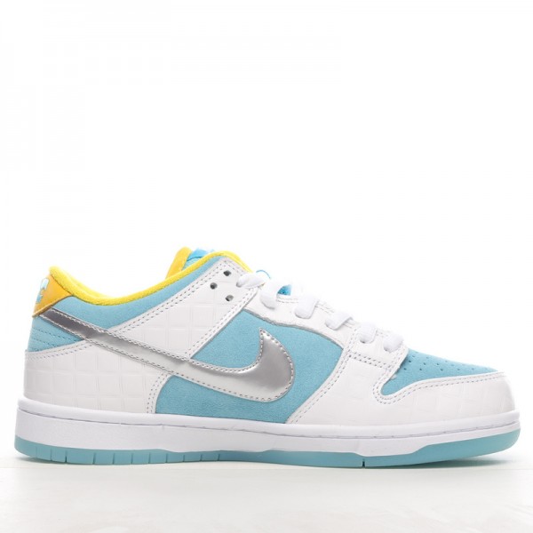 Nike SB Dunk Low Pro QS Lagoon pulse DH7687-400 Blue white 