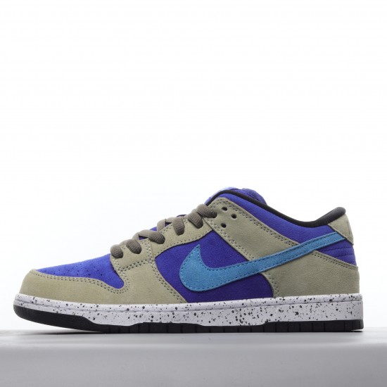 Nike SB Dunk Low Russet Cedar BQ6817-301 Blue Gray