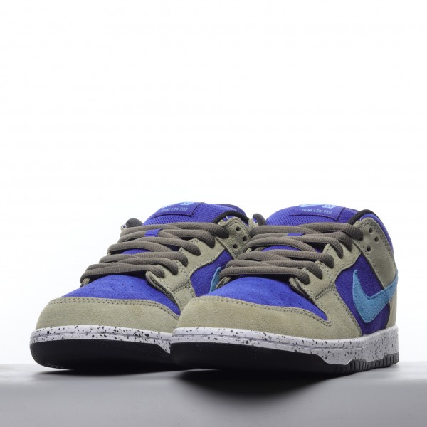 Nike SB Dunk Low Russet Cedar BQ6817-301 Blue Gray 