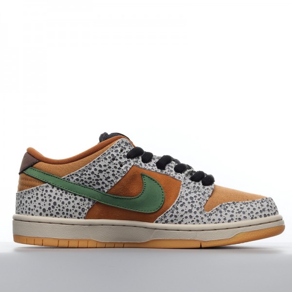 Nike SB Dunk Low Safari CD2563-002 Orange 