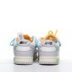 Off-White x Nike Dunk Low “04 of 50”OW DM1602-115 Blue Gray