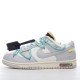 Off-White x Nike Dunk Low “The 50”DM1602-114 Gray Green