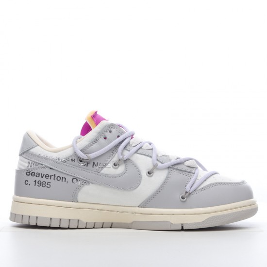 Off-White x Nike Dunk Low “The 50”OW DM1602-118 Gray