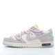 Off-White x Nike Dunk Low Lot 12 of 50 DJ0950-100 Pink Gray