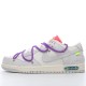 Off-White x Nike Dunk Low Lot 15 of 50 DJ0950-101 Purple Gray