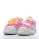 Off-White x Nike Dunk Low Lot 17 of 50 DJ0950-117 Pink Gray