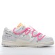 Off-White x Nike Dunk Low Lot 17 of 50 DJ0950-117 Pink Gray