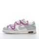 Off-White x Nike Dunk Low Lot 28 of 50 DM1602-111 Purple Gray