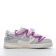 Off-White x Nike Dunk Low Lot 28 of 50 DM1602-111 Purple Gray