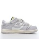 Off-White x Nike Dunk Low Lot 42 of 50 DM1602-117 Gray