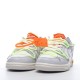 Off-White x Nike Dunk Low Lot 43 of 50 DM1602-128 Yellow Gray