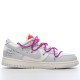 Off-White x Nike Dunk Low Lot 44 of 50 DM1602-104 Orange Gray