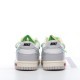 Off-White x Nike Dunk Low Lot 7 of 50 DM1602-108 Green Gray