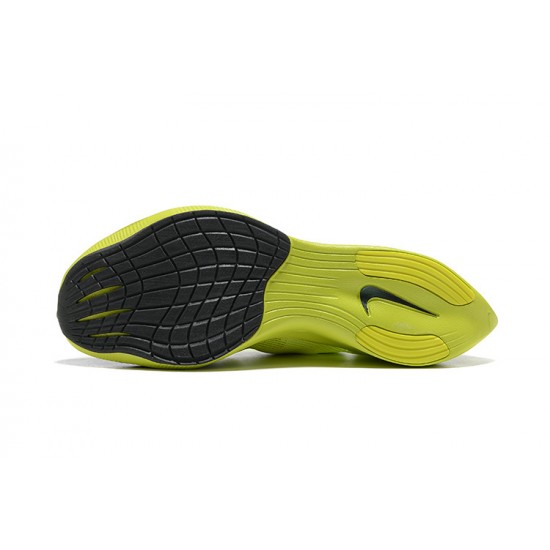 Nike ZoomX Vaporfly NEXT% Mens Chartreuse Black Sports Shoes