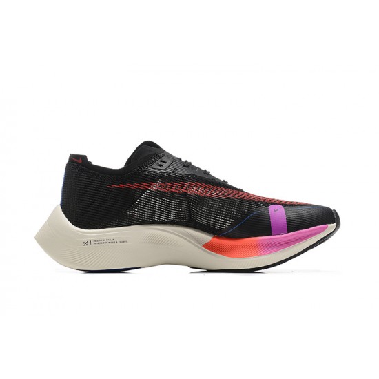 Women/Men Nike ZoomX Vaporfly NEXT% Black Red Sports Shoes