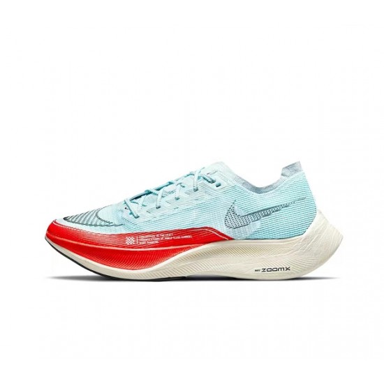 Women/Men Nike ZoomX Vaporfly NEXT% Blue Red Sports Shoes