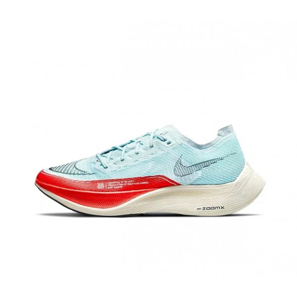 Women/Men Nike ZoomX Vaporfly NEXT% Blue Red Sports Shoes