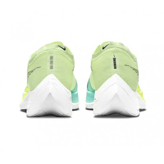 Women/Men Nike ZoomX Vaporfly NEXT% Green and Blue Sports Shoes