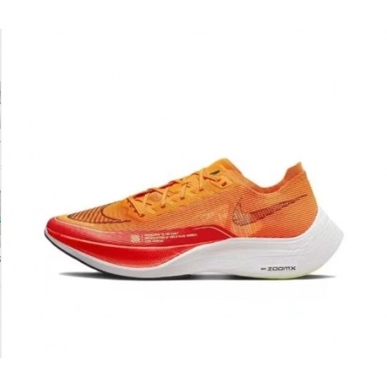 Women/Men Nike ZoomX Vaporfly NEXT% Orange Red Sports Shoes