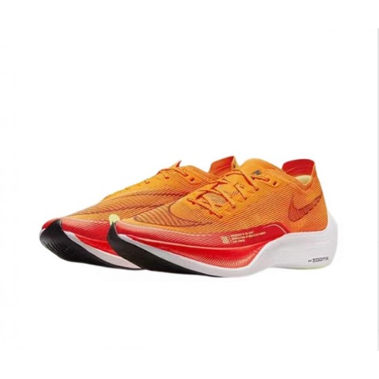 Women/Men Nike ZoomX Vaporfly NEXT% Orange Red Sports Shoes