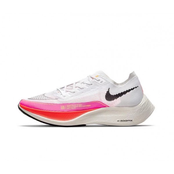 Women/Men Nike ZoomX Vaporfly NEXT% Pink White Sports Shoes