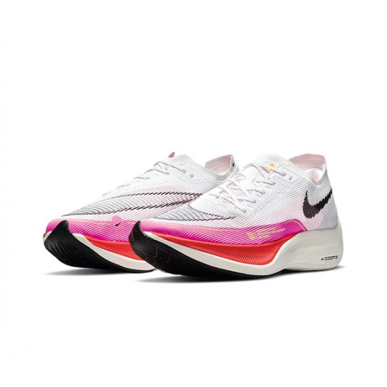 Women/Men Nike ZoomX Vaporfly NEXT% Pink White Sports Shoes