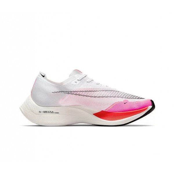 Women/Men Nike ZoomX Vaporfly NEXT% Pink White Sports Shoes