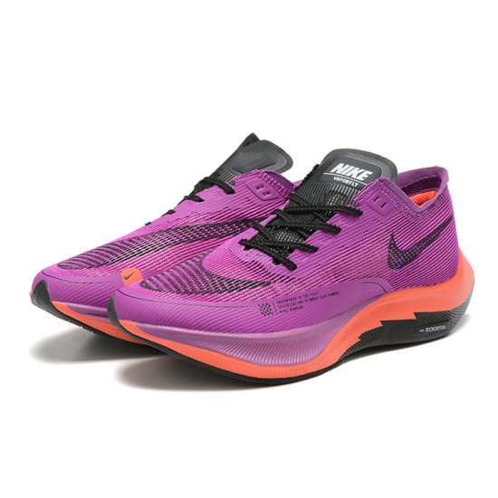 Women/Men Nike ZoomX Vaporfly NEXT% Purple Sports Shoes