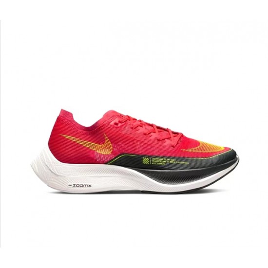 Women/Men Nike ZoomX Vaporfly NEXT% Red Black Sports Shoes