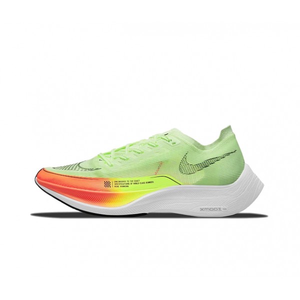 Women/Men Nike ZoomX Vaporfly NEXT% Red Yellow Sports Shoes