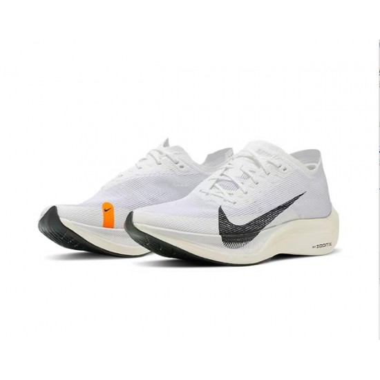 Women/Men Nike ZoomX Vaporfly NEXT% White Grey Sports Shoes