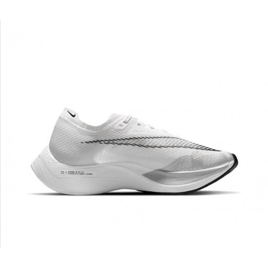 Women/Men Nike ZoomX Vaporfly NEXT% White Sports Shoes