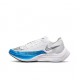 Women/Men Nike ZoomX Vaporfly NEXT% White and Blue Sports Shoes