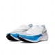 Women/Men Nike ZoomX Vaporfly NEXT% White and Blue Sports Shoes