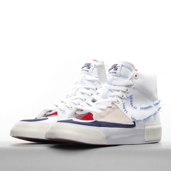 Nike SB Zoom Blazer Mid Edge Hack Pack CI3833−100 Yellow White