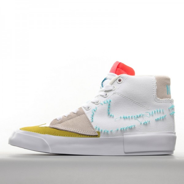 Nike SB Zoom Blazer Mid Hack Pack CI3833−101 Yellow White 